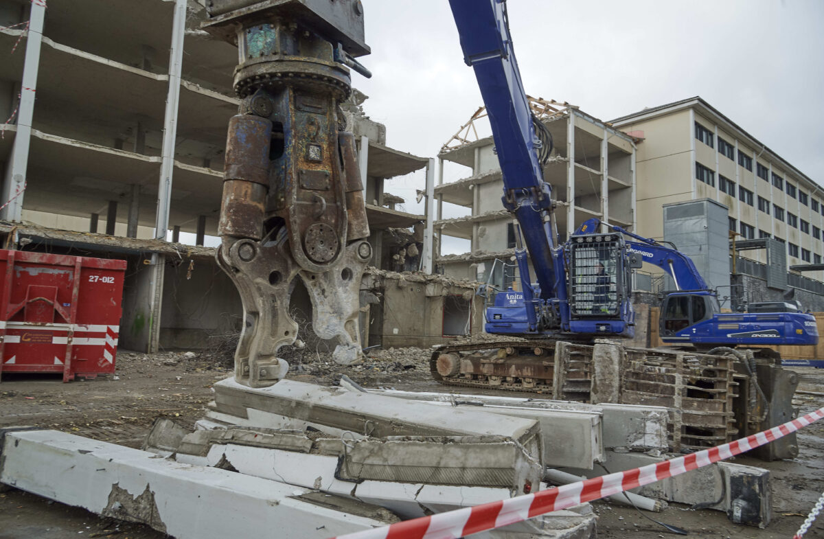 KAB Taastrupgaard Nedrivning April 20 0256