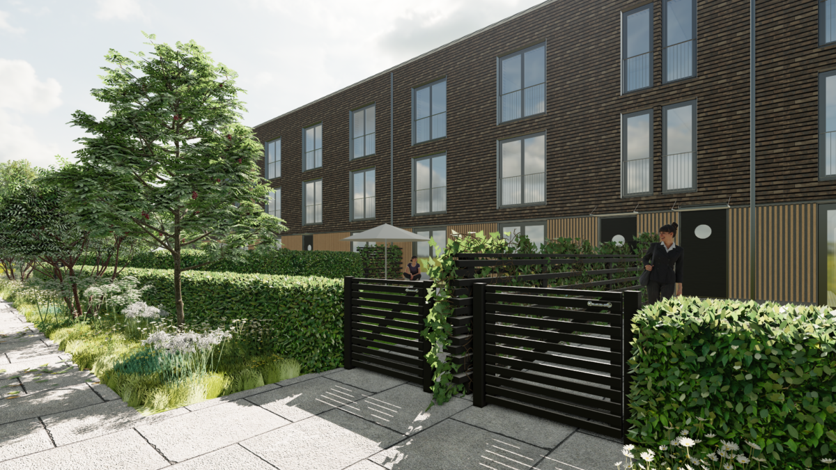 06 TILGÆNGELIGHEDSBOLIGER gårdrum mellem blok 76 og 77